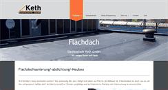 Desktop Screenshot of dachtechnik-keth.de